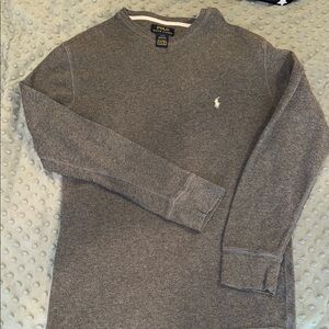 Polo Ralph Lauren Gray Long Sleeve Shirt